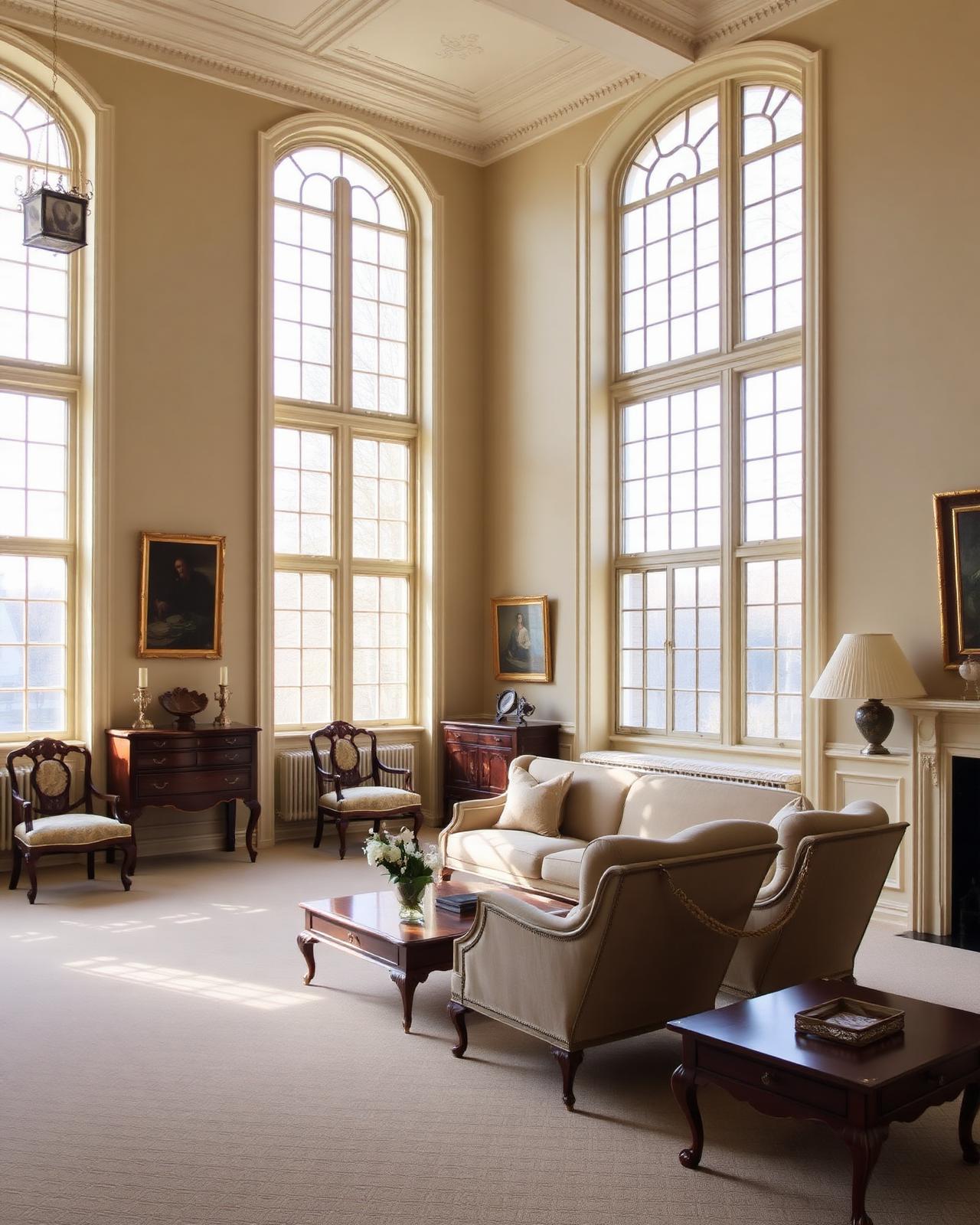 A Grade II manor,
rebuilt for modern retreats.